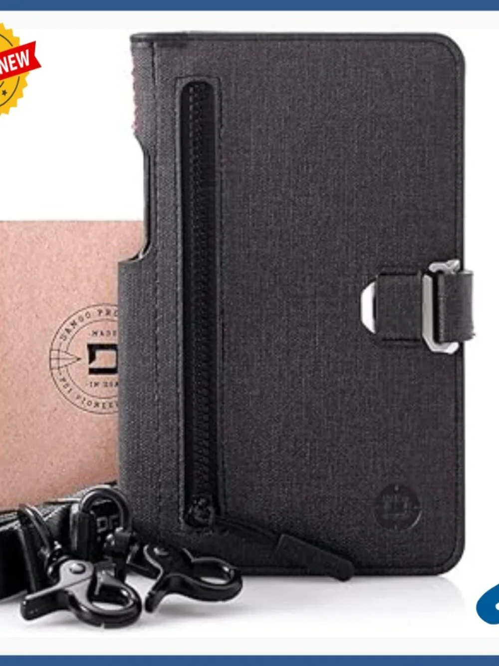 Slim Travel Wallet with RFID Protection, Passport Holder & Multitool